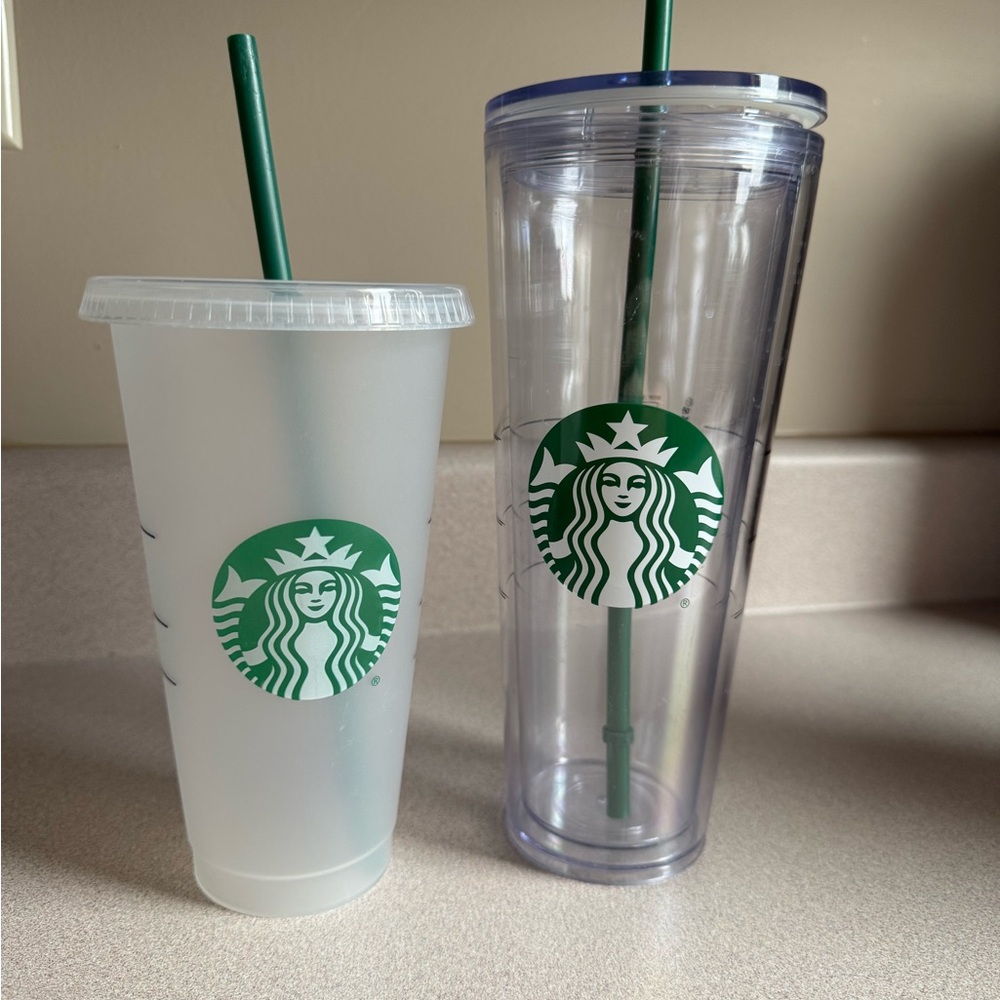 Starbucks cups